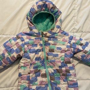 NORTHFACE BABY GIRLS MOSSBUD SWIRL JACKET